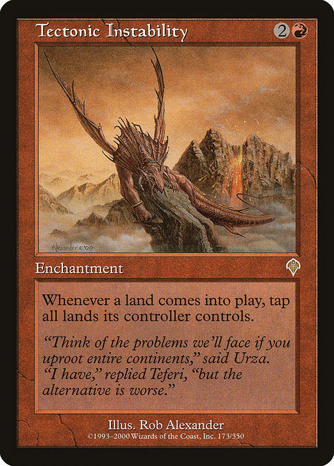 Tectonic Instability (INV-173) [Good]
