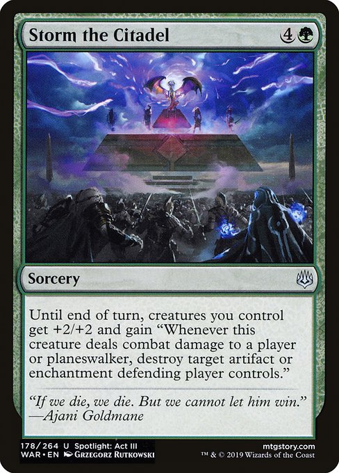 Storm the Citadel (WAR-178)