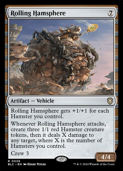 Rolling Hamsphere (BLC-39)
