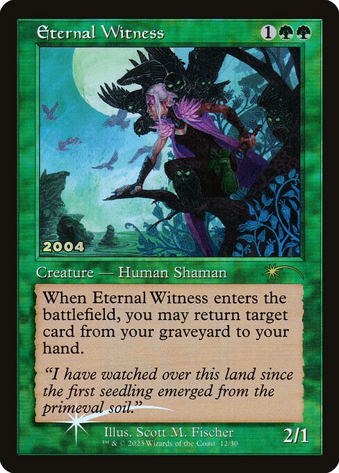 Eternal Witness (P30A-12) (Foil)