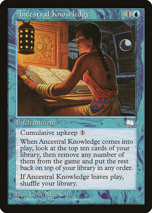 Ancestral Knowledge (WTH-32) [Good]