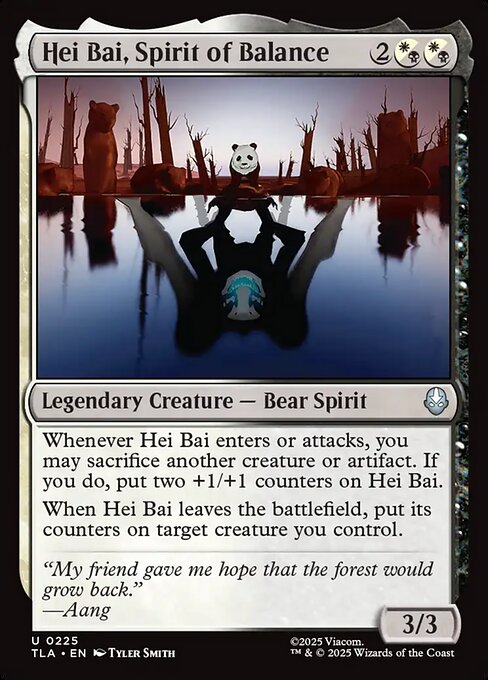 Hei Bai, Spirit of Balance (TLA-225)