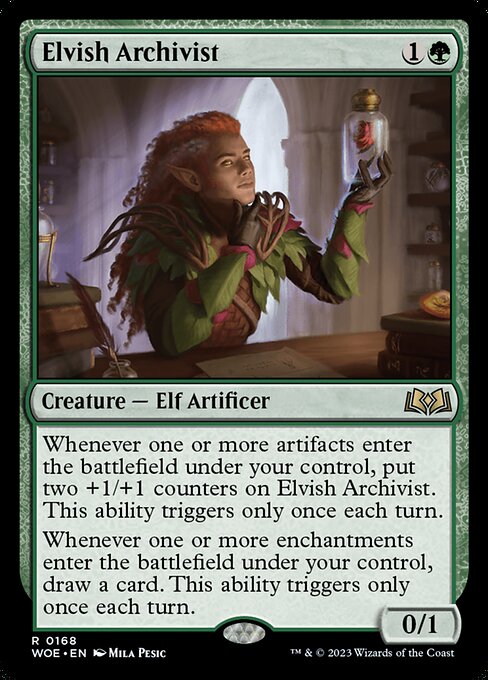 Elvish Archivist (WOE-168)