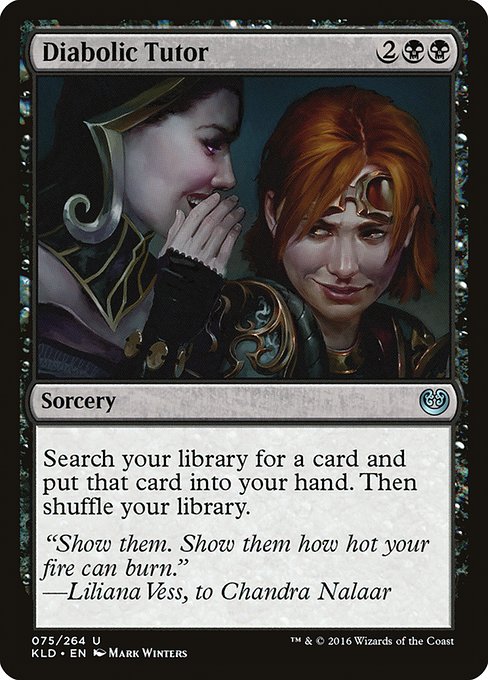 Diabolic Tutor (KLD-75)