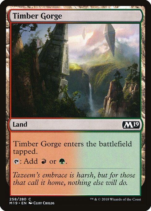 Timber Gorge (M19-258) (Foil)