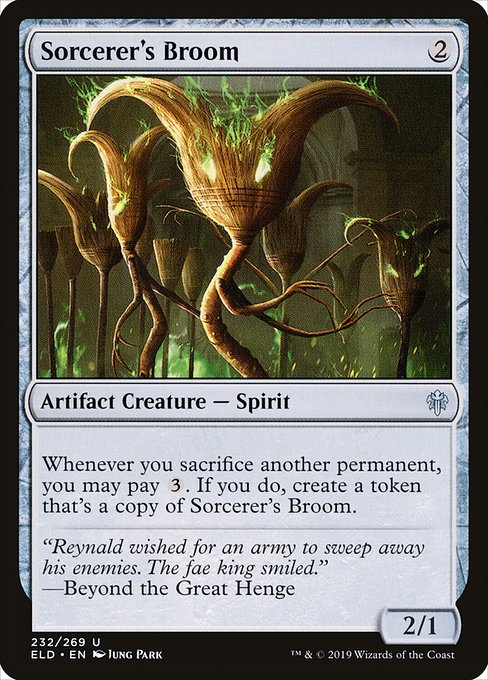 Sorcerer's Broom (ELD-232)
