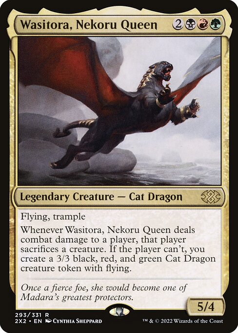 Wasitora, Nekoru Queen (2X2-293)