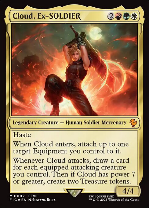 Cloud, Ex-SOLDIER (FIC-2) (Foil)