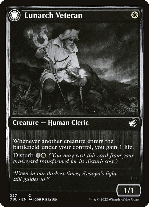 Lunarch Veteran // Luminous Phantom (DBL-27) (Foil)