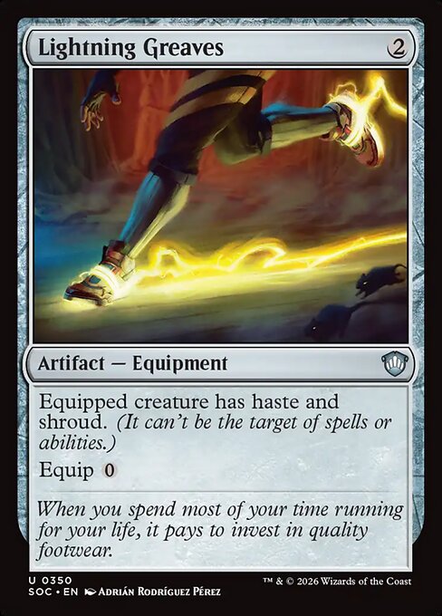 Lightning Greaves (SOC-350)