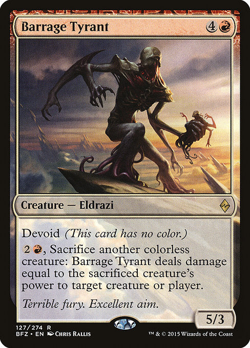 Barrage Tyrant (BFZ-127)