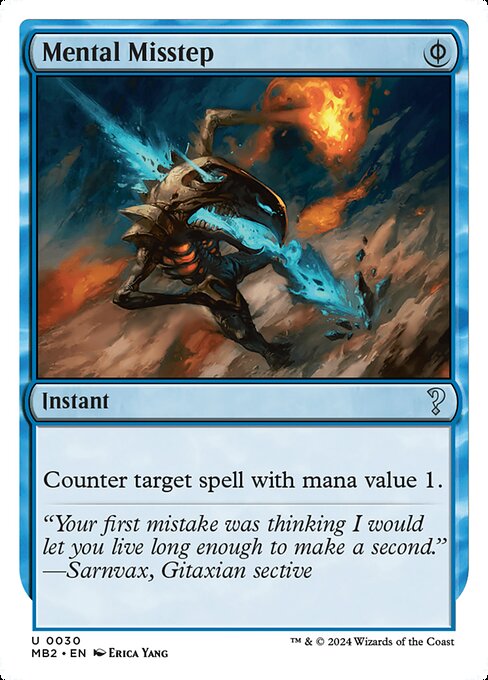 Mental Misstep (MB2-30)