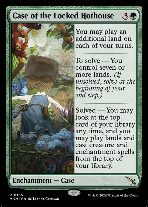 Case of the Locked Hothouse (MKM-155)