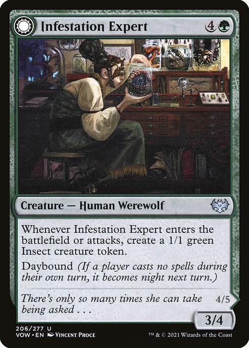 Infestation Expert // Infested Werewolf (VOW-206)