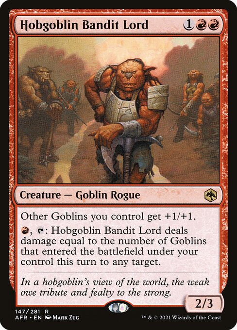 Hobgoblin Bandit Lord (AFR-147)