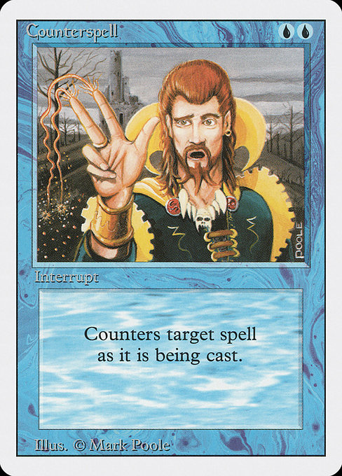 Counterspell (3ED-54) [Poor]