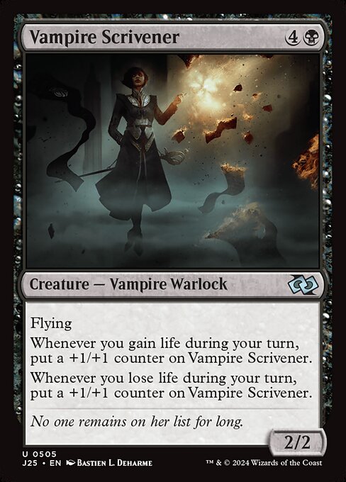 Vampire Scrivener (J25-505)