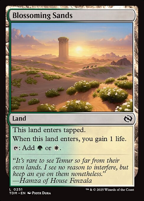 Blossoming Sands (TDM-251) (Foil)