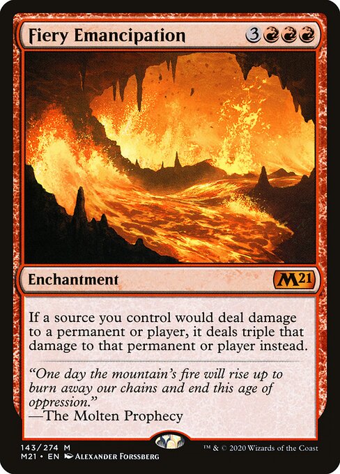Fiery Emancipation (M21-143) (Foil)