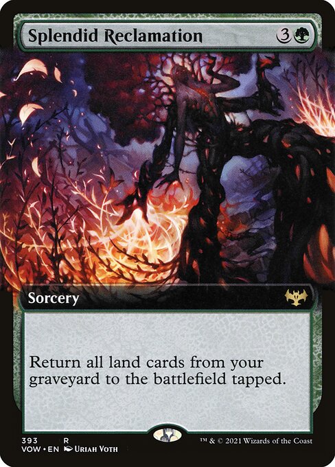 Splendid Reclamation (VOW-393) (Foil)