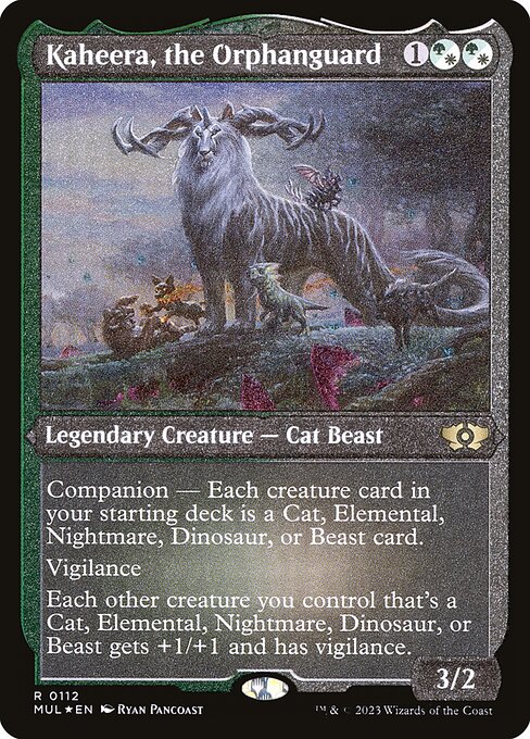 Kaheera, the Orphanguard (MUL-112) (Etched Foil)