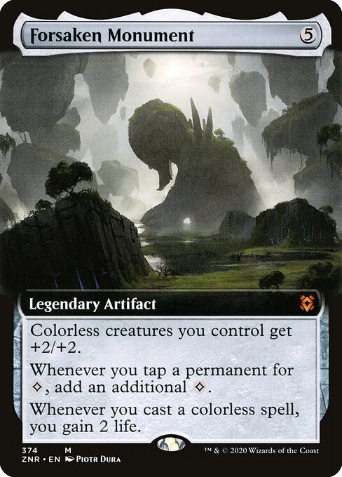 Forsaken Monument (ZNR-374) (Foil)