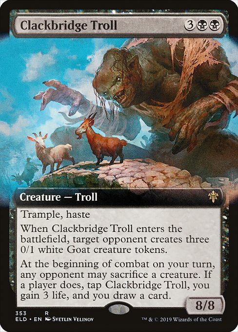 Clackbridge Troll (ELD-353)