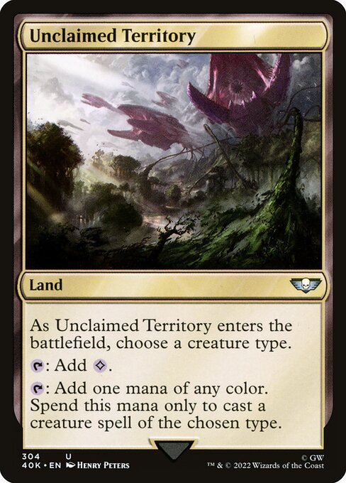 Unclaimed Territory (40K-304)