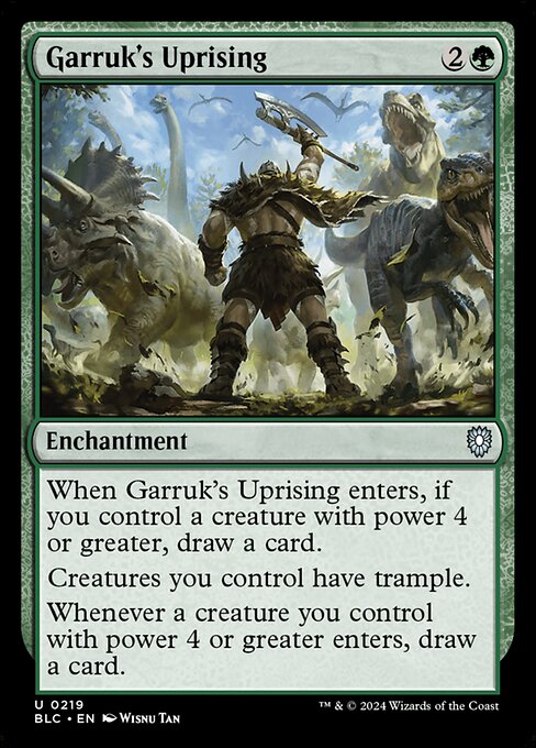 Garruk's Uprising (BLC-219)