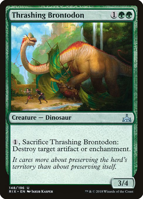 Thrashing Brontodon (RIX-148)