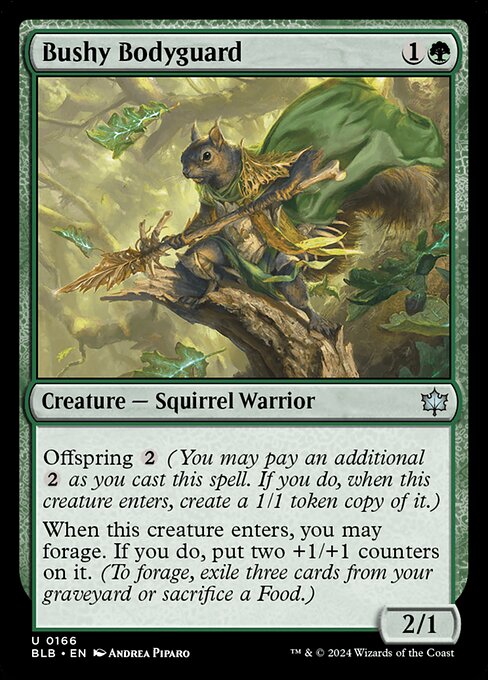 Bushy Bodyguard (BLB-166)