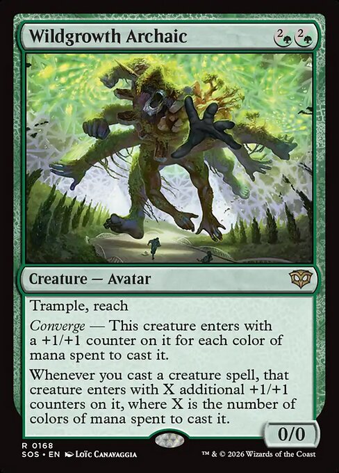 Wildgrowth Archaic (SOS-168) (Foil)