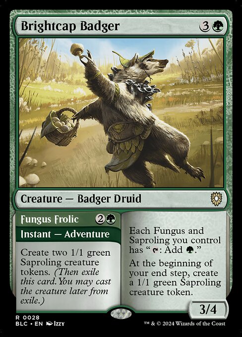 Brightcap Badger // Fungus Frolic (BLC-28)