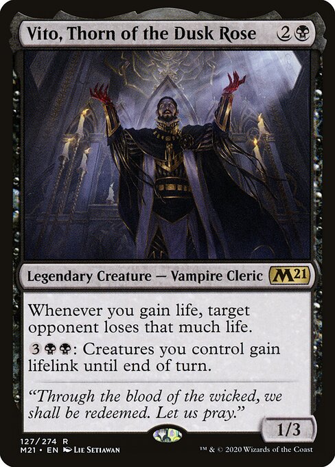 Vito, Thorn of the Dusk Rose (M21-127)