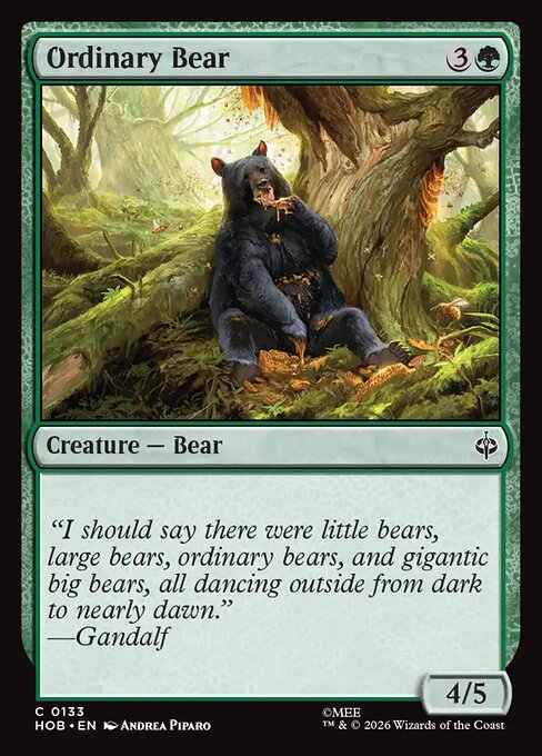 Ordinary Bear (HOB-133)