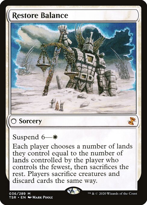 Restore Balance (TSR-36)
