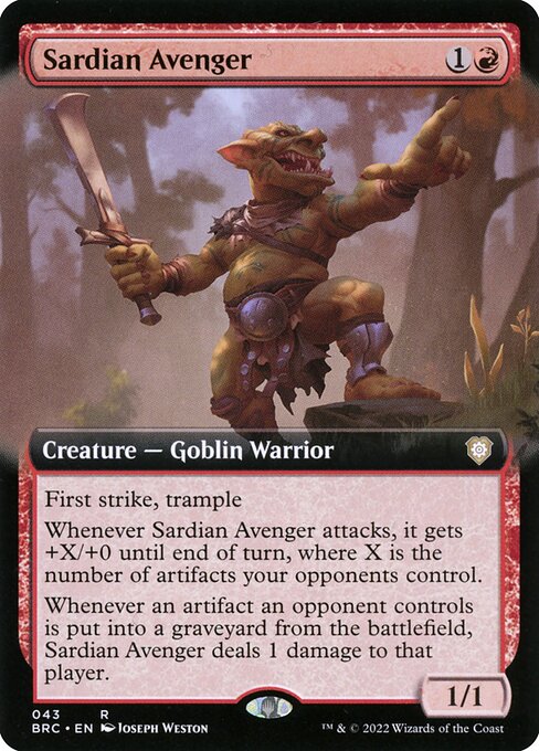 Sardian Avenger (BRC-43)