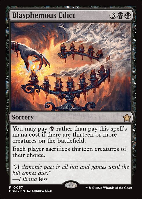 Blasphemous Edict (FDN-57)