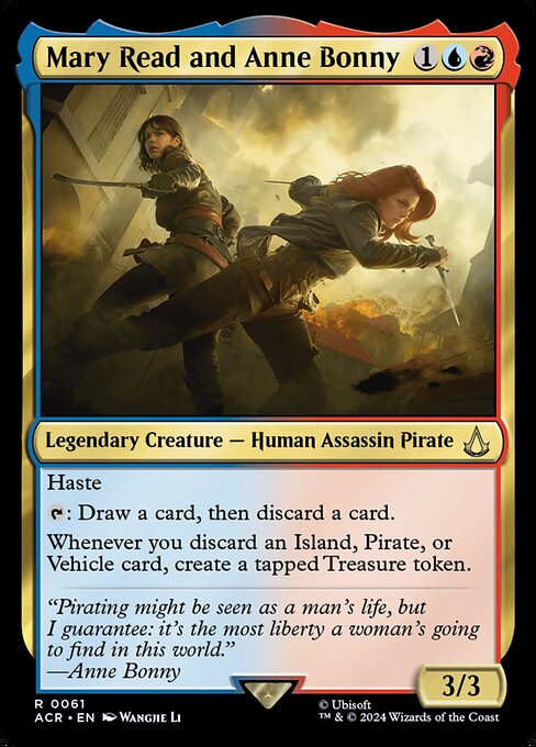 Mary Read and Anne Bonny (ACR-61) (Foil)