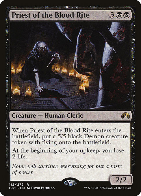Priest of the Blood Rite (ORI-112)