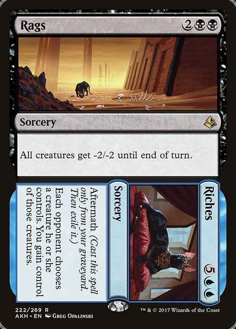 Rags // Riches (AKH-222) (Foil)