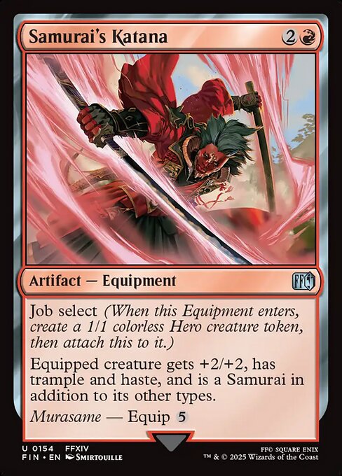 Samurai's Katana (FIN-154)