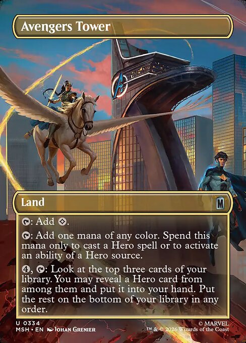 Avengers Tower (MSH-334) (Foil)