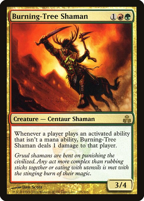 Burning-Tree Shaman (GPT-105)