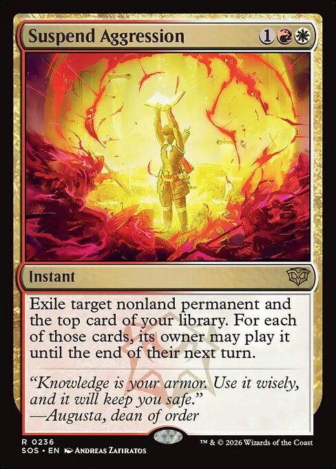 Suspend Aggression (SOS-236)