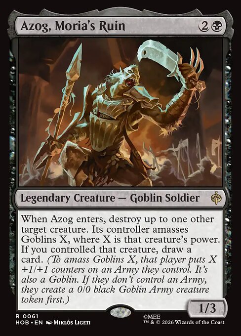 Azog, Moria's Ruin (HOB-61)