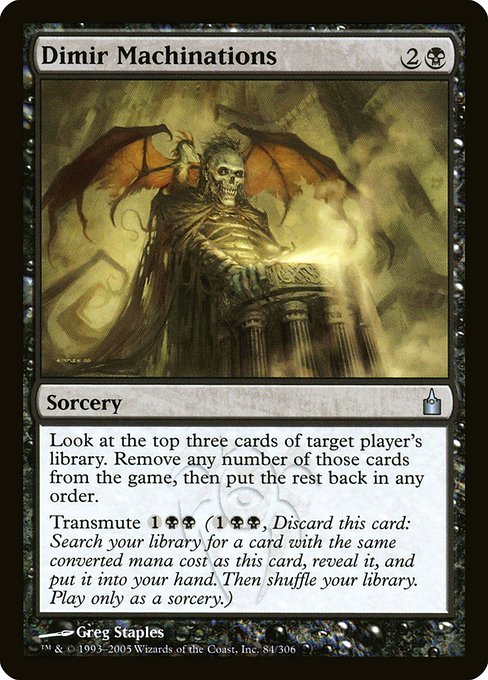 Dimir Machinations (RAV-84)
