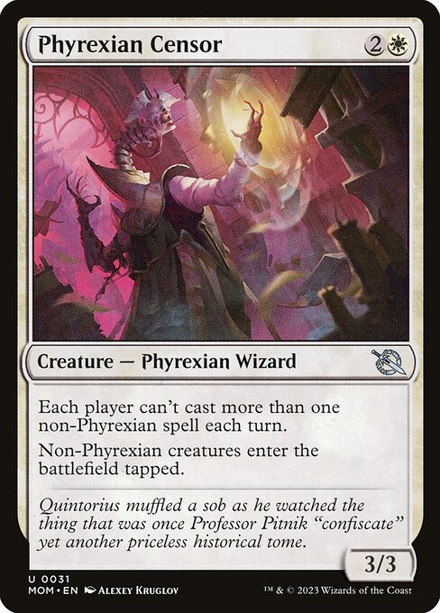 Phyrexian Censor (MOM-31)