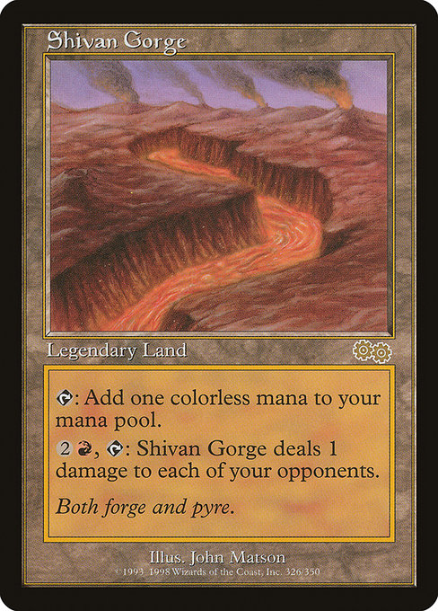 Shivan Gorge (USG-326)