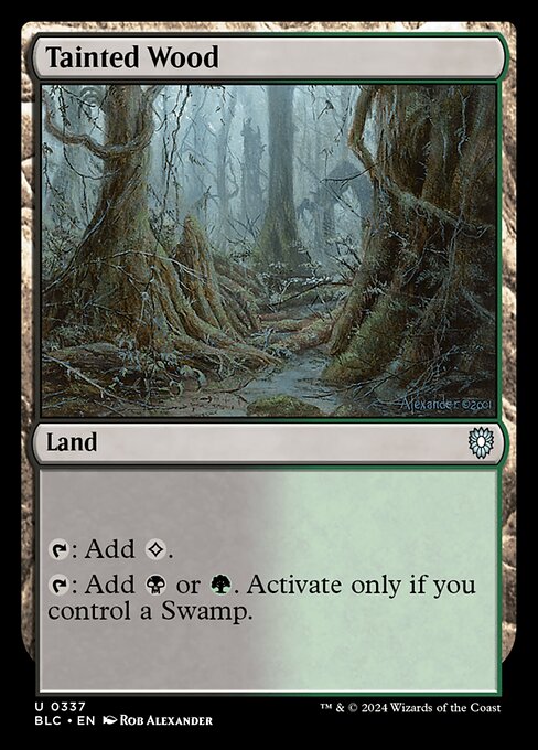 Tainted Wood (BLC-337)
